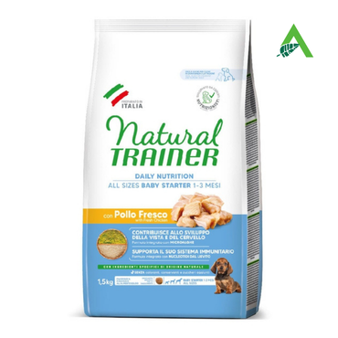BABY STARTER KG 1,5 CARNI BIANCHE NATURAL TRAINER