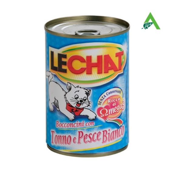 BOCCONCINI 720 G TONNO E PESCE BIANCO LECHAT