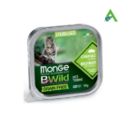 BWILD BUSTA STERILISED CINGHIALE CON ORTAGGI GR 85 MONGE