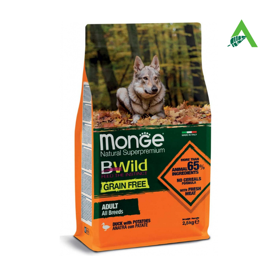 BWILD GF DOG ANATRA/PATATE KG 12 MONGE