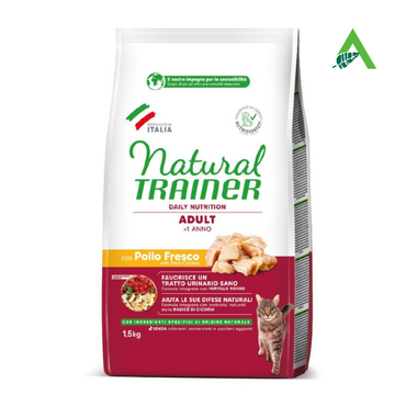 CAT ADULT KG.1,50 POLLO FRESCO NATURAL TRAINER
