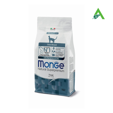 CAT ADULT STERIL. MONOPROTEICO TROTA KG 1,5 MONGE