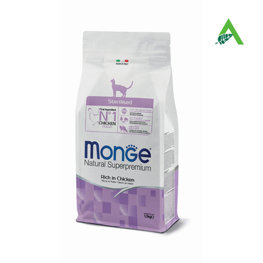 CAT ADULT STERILISED POLLO GR 400  MONGE