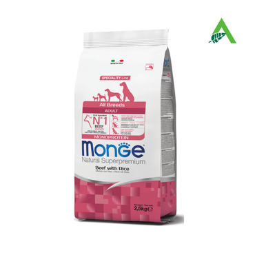 DOG ALL BREED ADULT KG 12  MANZO RISO MONGE