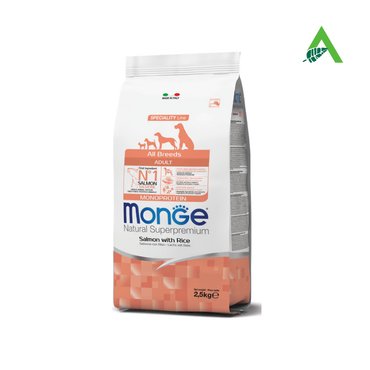 DOG ALL BREEDS KG 12 SALMONE E RISO MONGE