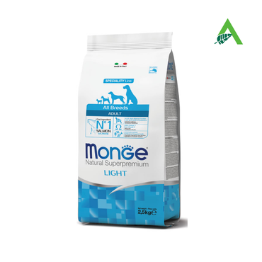DOG ALL BREEDS LIGHT SALMONE E RISO KG 12 MONGE