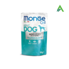 DOG GRILL 100G MERLUZZO MONGE