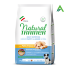 DOG MEDIUM PUPPY E JUNIOR POLLO KG.12  NATURAL TRAINER