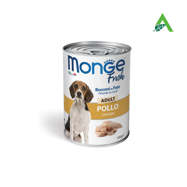 FRESH ADULT POLLO G 400 MONGE