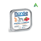 MONOPROTEICO FRUTTA ANATRA E LAMPONI G 150 MONGE