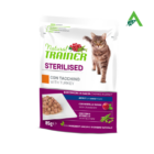 CAT STERILISED BUSTA 85 G  TACCHINO NATURAL TRAINER