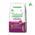 CAT STERILISED PROSCIUTTO CRUDO KG 1,5  NATURAL TRAINER