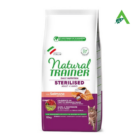 CAT STERILISED SALMONE KG 10  NATURAL TRAINER