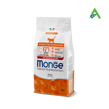 KITTEN MONOPROTEIN ANATRA KG 1,5  MONGE