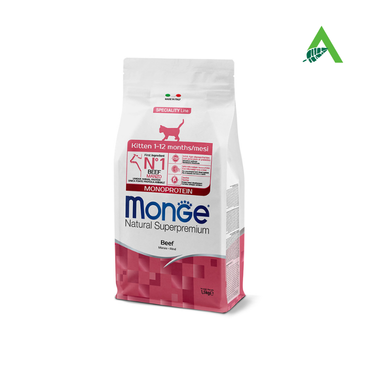 KITTEN MONOPROTEIN MANZO GR 400  MONGE