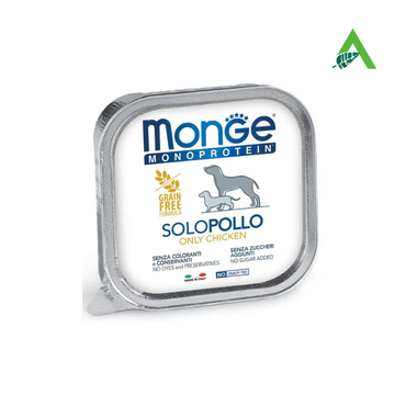 DOG SOLO POLLO GR 150 MONGE