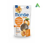 GIFT CAT MEAT MINIS SKIN SUPPORT MERLUZZO/ALBICOCCA GR 50 MONGE