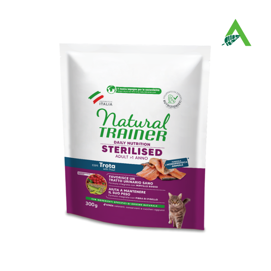 CAT STERILISED ADULT TROTA GR 300 NATURAL TRAINER
