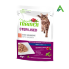 CAT STERILISED BUSTA 85 G SALMONE NATURAL TRAINER