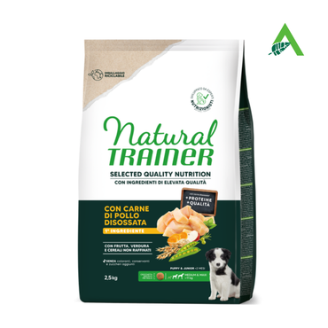 DOG SQN PUPPY M/M POLLO DISOSSATO 2.5 KG NATURAL TRAINER