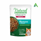 CAT STRACETTI ADULT MERLUZZO E VERDURE G 85 NATURAL TRAINER