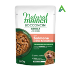 DOG ADULT BOCCONCINI SALMONE + ERBE S/T 100 G NATURAL TRAINER