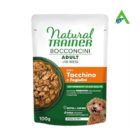 DOG ADULT BOCCONCINI TACCHINO E FAGIOLI S/T 100 G NATURAL TRAINER