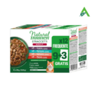 CAT ADULT 12X85 G STRACCETTI ANAT/MERL/SAL/MAN NATURAL TRAINER