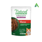 CAT STERILIZED STRACCETTI  MANZO 85 G NATURAL TRAINER
