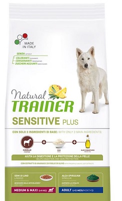 SENSITIVE ADULT M/M NO GRAIN CAVALLO KG.3 NATURAL TRAINER
