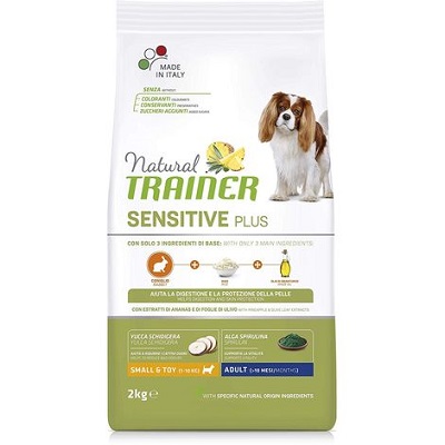 SENSITIVE NO GRAIN KG 2 ADULT MINI CONIGLIO NATURAL TRAINER