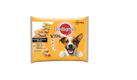 PEDIGREE DOG 4X100 GR BUSTE POLLO MANZO E VERDURE IN SALSA