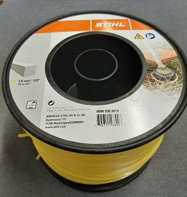 FILO NYLON QUADRATO MM3  L M. 162-BOBI STIHL