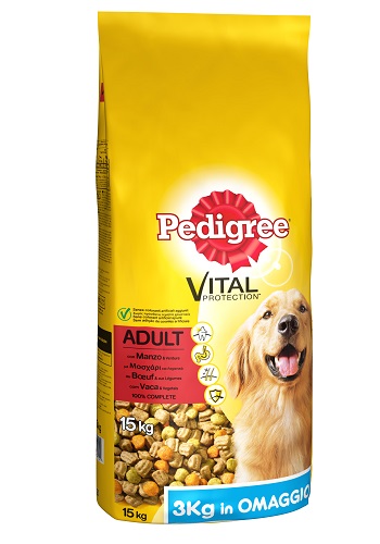 PEDIGREE DRY ADULT MANZO KG.15