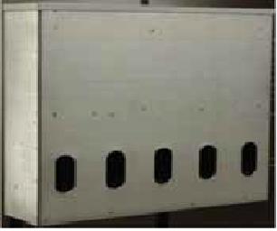 MANGIATOIA 5 SCOMPARTI LAM. CM.50X45