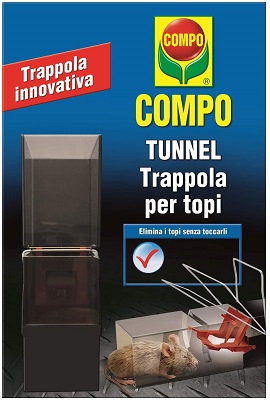TUNNEL TRAPPOLA PER TOPI COMPO