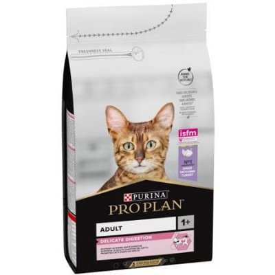 PRO PLAN CAT DELICATE TACCHINO KG.1,5 PURINA