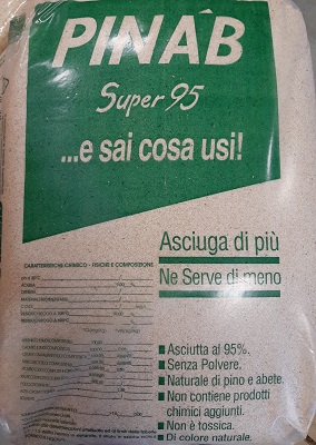 SEGATURA PINAB IN SACCHI LT.40