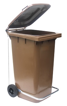 PEDALE + ANELLO PER BIDONE RACCOLTA DIFFERENZIATA L 120