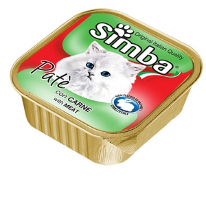 GATTO VASCHETTA g 100 PATE' MANZO SIMBA
