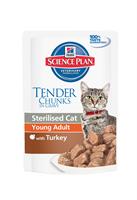 SP FELINE ADULT STERILISED TACCHINO GR 85 BUSTA