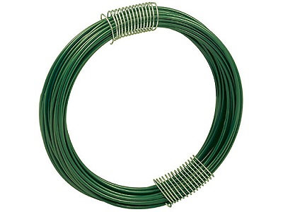 FILO PLASTIFICATO VERDE IN MATASSA N.8 MM.1,6