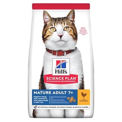 SP FELINE MAT/SENIOR 7+ GR.300 POLLO