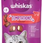 WHISKAS TEMPTATIONS GR.60 MANZO