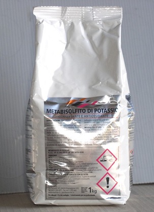 METABISOLFITO DI POTASSIO  KG.1