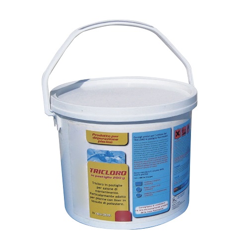 TRICLORO polifunzionale 90% PASTIGLIE GR.200 KG.5 ITALCHIMICI