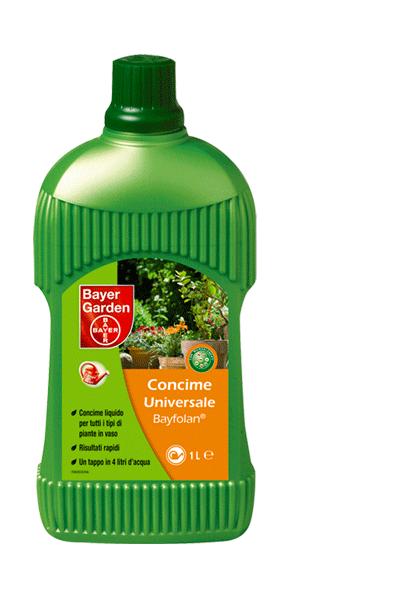 CONCIME PER TUTTI I TIPI DI PIANTE BAYFOLAN UNIVERSALE 1 LT