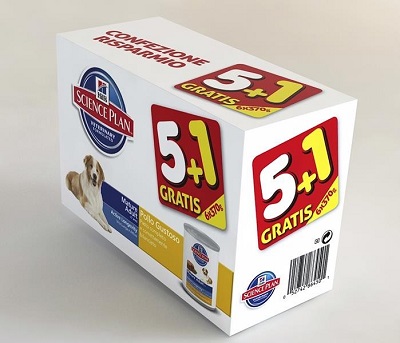 HILL'S SCIENCE PLAN MULTIPACK CANE G 370 5+1 SENIOR POLLO