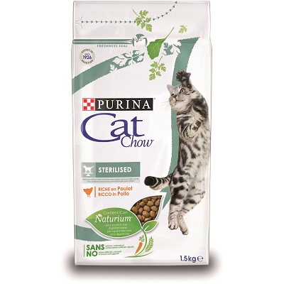 CAT CHOW STERILIZED CHICKEN KG.1,5