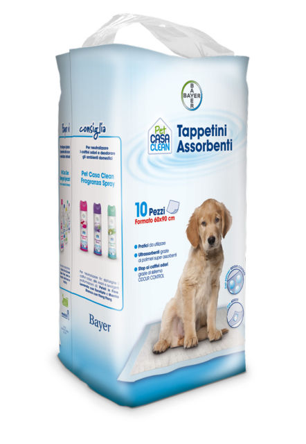 TAPPETINO IGIENICO BAYER 60X90 10 PEZZI